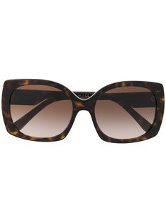 Dolce & Gabbana Eyewear солнцезащитные очки в квадратной оправе