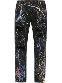 Dolce & Gabbana джинсы с эффектом разбрызганной краски