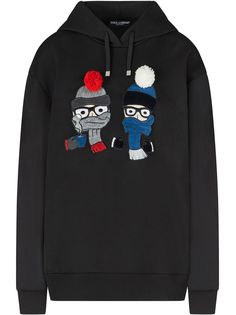 Dolce & Gabbana cartoon print hoodie