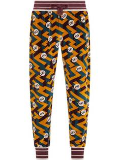 Dolce & Gabbana DG print track pants