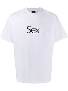 Christopher Kane футболка с надписью