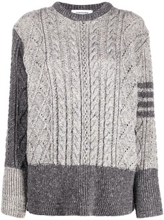 Thom Browne пуловер свободного кроя
