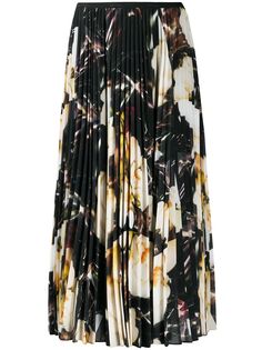 Paul Smith floral-print pleated skirt