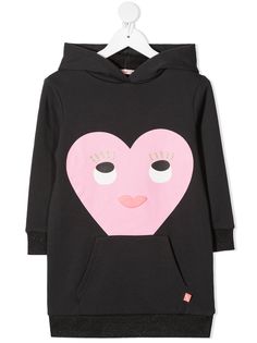 Billieblush heart cotton hoodie