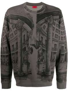 HUGO graphic-print sweatshirt