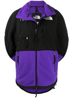 MM6 Maison Margiela двухцветная куртка Circle из коллаборации с The North Face