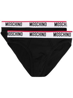Moschino трусы-брифы с логотипом