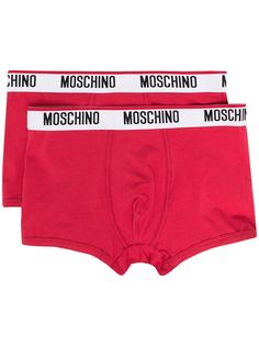 Moschino комплект боксеров с логотипом