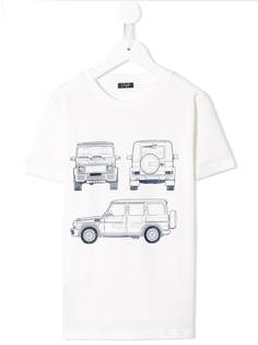 Il Gufo car print t-shirt