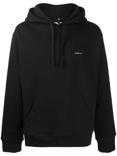 OAMC embroidered-logo hoodie