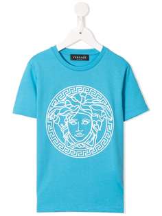 Young Versace Medusa print T-shirt