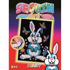 Мозаика из блесток Sequin Art «Заяц» юниор