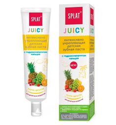 Зубная паста Splat Juicy Тутти-фрутти, с рождения, 35 мл