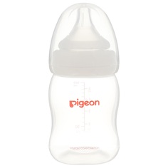 Бутылочка Pigeon Peristaltic Plus для кормления, полипропилен, с 0 мес, 160 мл, 1 шт