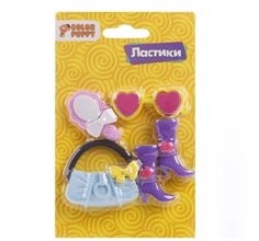 Ластики Color Puppy Модные штучки 4 шт.