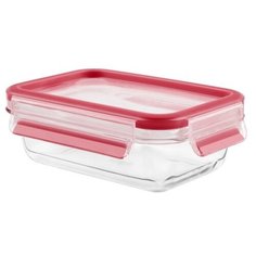 Tefal Контейнер GLASS CLIP&CLOSE 0.5 л белый/красный