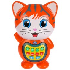 Интерактивная развивающая игрушка Умка Кот-сказочник красный