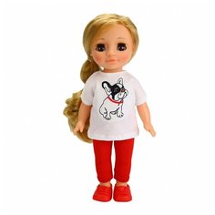 Кукла Весна Ася с бульдожкой, 26 см, В3970