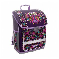 ErichKrause Ранец ErgoLine Flower Owl (46250), фиолетовый
