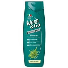 Wash & Go шампунь с экстрактом алоэ вера для сухих волос 200 мл