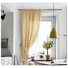 Комплект Kauffort Labyrinth - K на тесьме 175 см желтый