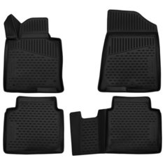 Комплект ковриков ELEMENT ELEMENT3D2066210 4 шт. черный