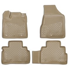 Комплект ковриков ELEMENT NLC.76.01.212 Infiniti FX 4 шт. бежевый