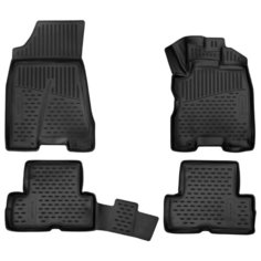 Комплект ковриков ELEMENT 3D3669210 Nissan X-Trail 4 шт. черный