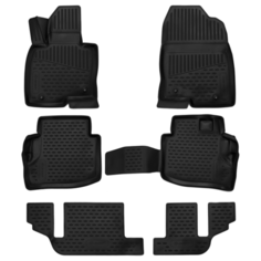 Комплект ковриков ELEMENT 3D3331210k Mazda CX-9 6 шт. черный