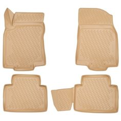 Комплект ковриков ELEMENT CARNIS00059b Nissan X-Trail 4 шт. бежевые