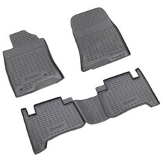 Комплект ковриков ELEMENT NLC.48.01.211k Toyota Land Cruiser Prado 4 шт. серый