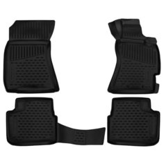 Комплект ковриков ELEMENT 3D4620210 Subaru Forester 4 шт. черный