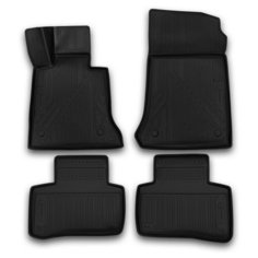 Комплект ковриков ELEMENT NLC.3D.34.44.210k Mercedes-Benz GLK-klasse 4 шт. черный