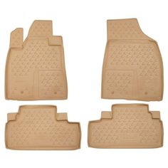 Комплект ковриков ELEMENT NLC.29.10.212k Lexus RX 4 шт. бежевый