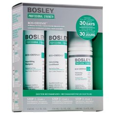 Набор Bosley Starter Pack for Fine Color-Treated Hair Система зеленая