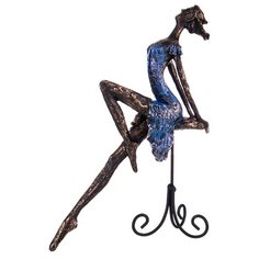 Статуэтка Lefard Страсть 272-256, 33.5 см золотистый/синий