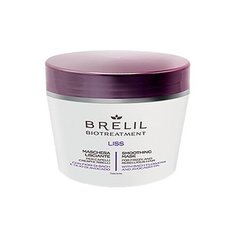 Brelil Professional BioTraitement Liss Маска для вьющихся и непослушных волос выпрямляющая, 220 мл