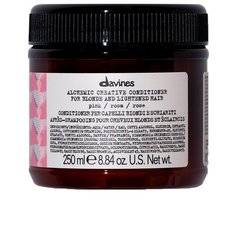 Davines кондиционер креативный Alchemic для светлых и осветленных волос, оттенок розовый, 250 мл