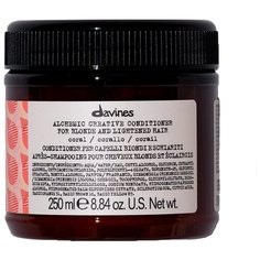 Davines креативный кондиционер Alchemic для светлых и осветленных волос, оттенок коралл, 250 мл