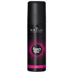 Brelil Professional Fancy Glitter Spray спрей-блеск для волос Pink, 75 мл