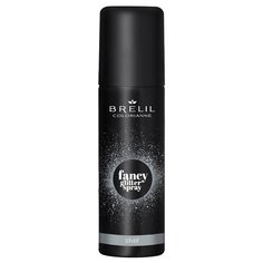 Brelil Professional Fancy Glitter Spray спрей-блеск для волос Silver, 75 мл