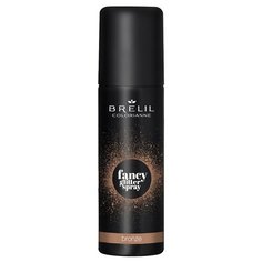 Brelil Professional Fancy Glitter Spray спрей-блеск для волос Bronze, 75 мл