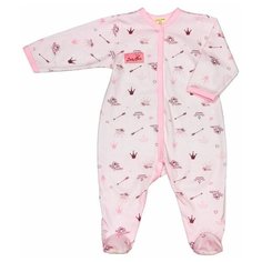 Комбинезон lucky child размер 26, розовый