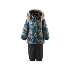 Комплект с полукомбинезоном KERRY размер 92, 8160 коричневый комбинированный