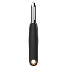 FISKARS Овощечистка Functional Form с фиксированным лезвием 17 см черный/серебристый