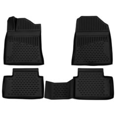 Комплект ковриков ELEMENT 3D2567210 4 шт. черный
