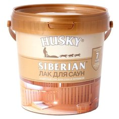 Лак HUSKY Siberian Для саун полиакриловый бесцветный 0.9 л