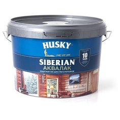 Лак HUSKY Siberian Аквалак полиакриловый бесцветный 2.5 л