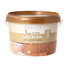 Лак HUSKY Siberian Для саун полиакриловый бесцветный 2.5 л