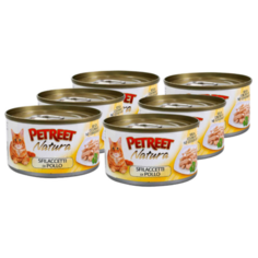 Корм для кошек Petreet Natura Куриная грудка (0.070 кг) 6 шт.